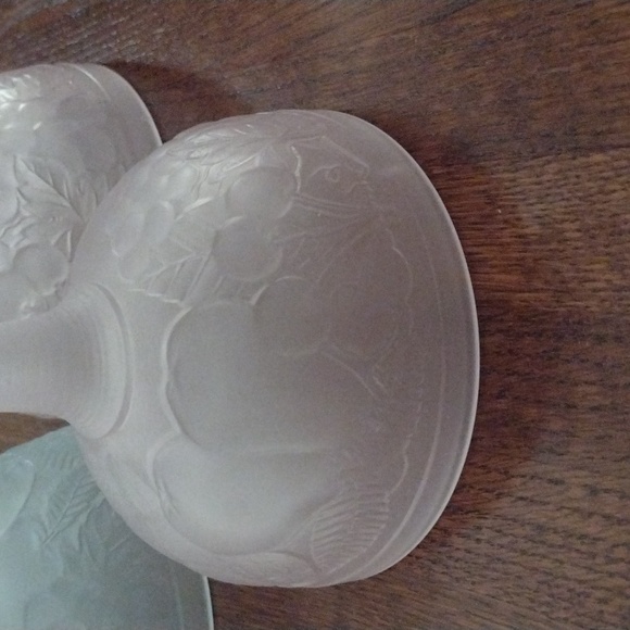 Vintage Luminarc Satin Frosted Dessert Glasses - Picture 8 of 8